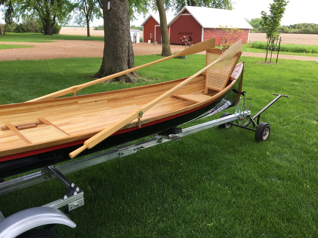 17' Adirondack Guideboat handmade from white cedar - $14,000